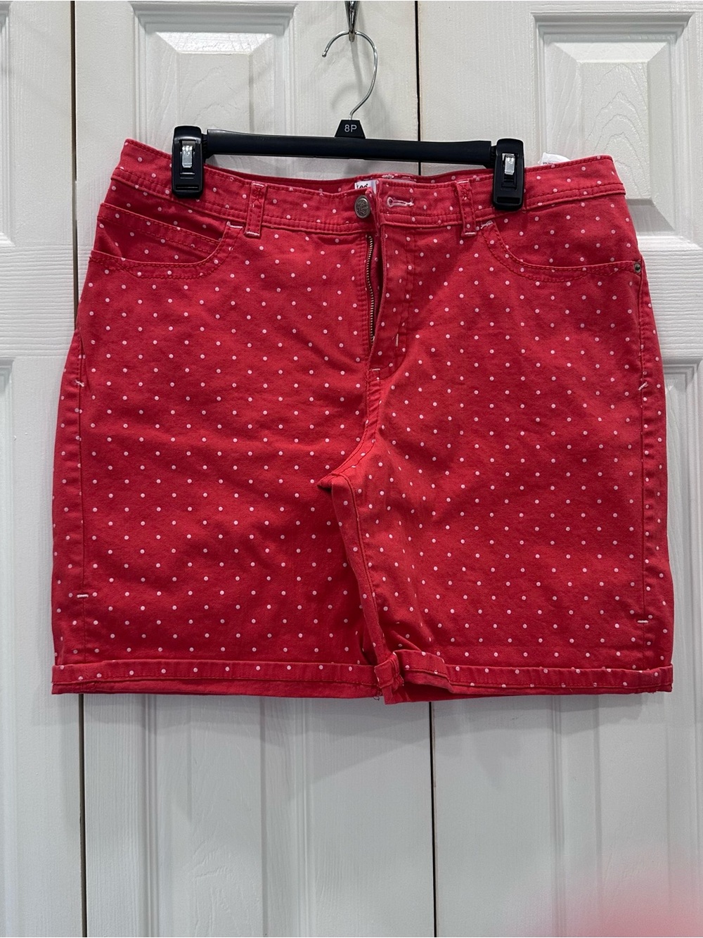 Lee Red Polka Dot Women's Shorts